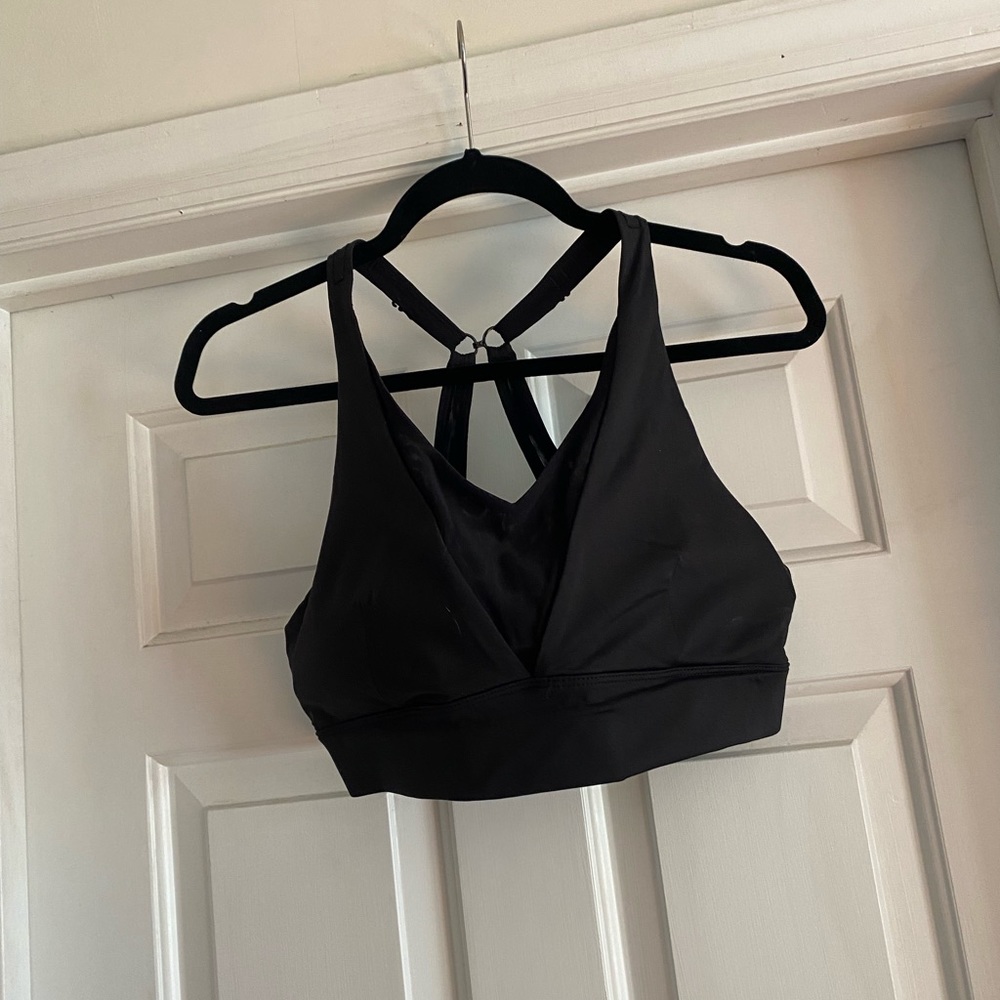 Zyia adjustable mesh sports bra
